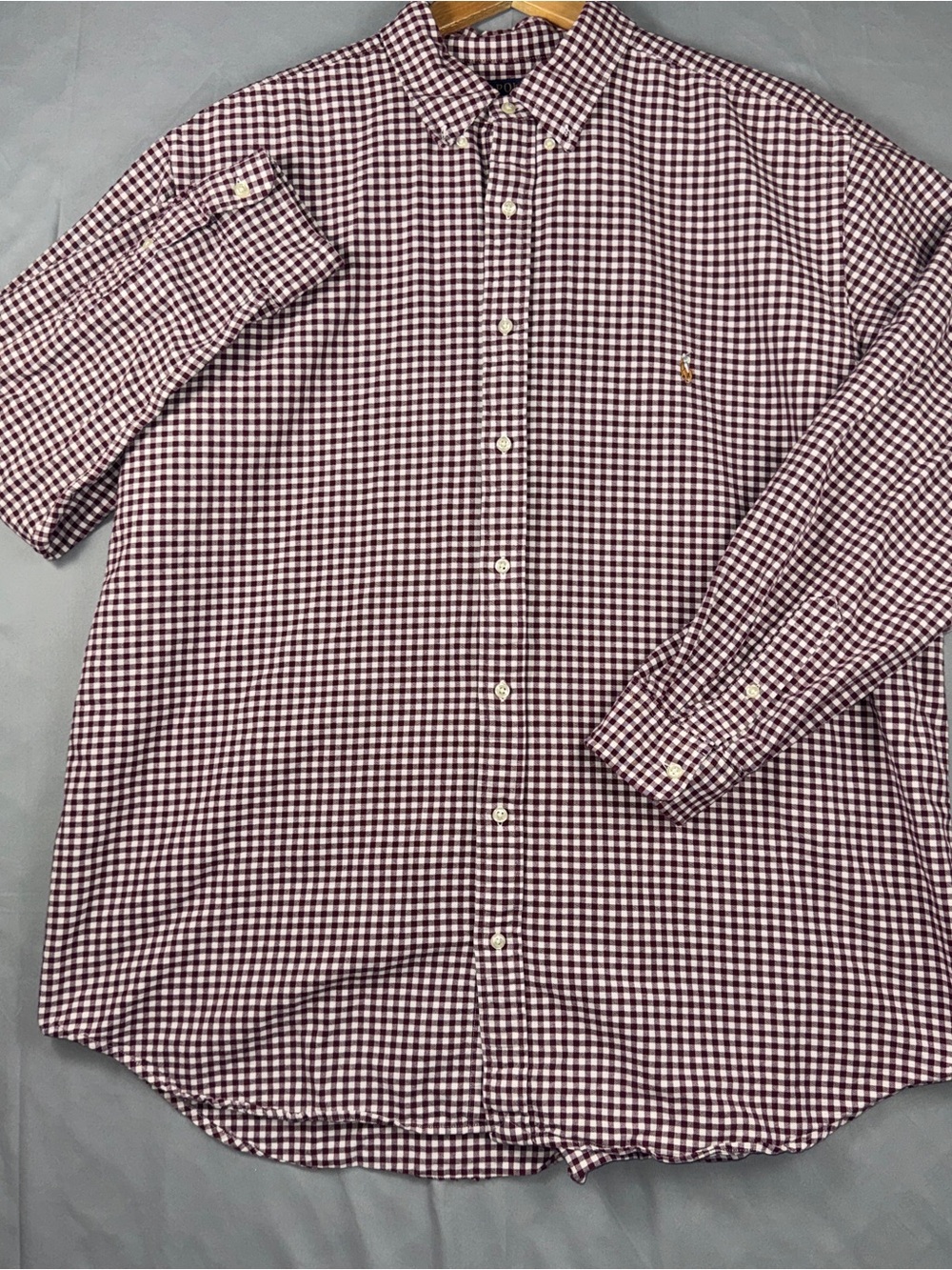 Polo Ralph Lauren Classic Fit Gingham Button Down Shirt Size 2XLT Men's